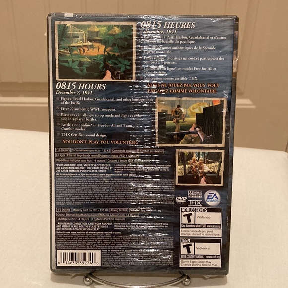 Medal of Honor Rising Sun PS 2 Video Game Playstation 2 New - Picture 4 of 8